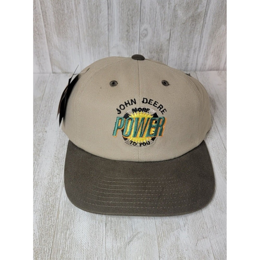 NWT Vtg John Deere More Power To You 4000 Series Tractor Intro Trucker Hat Cap